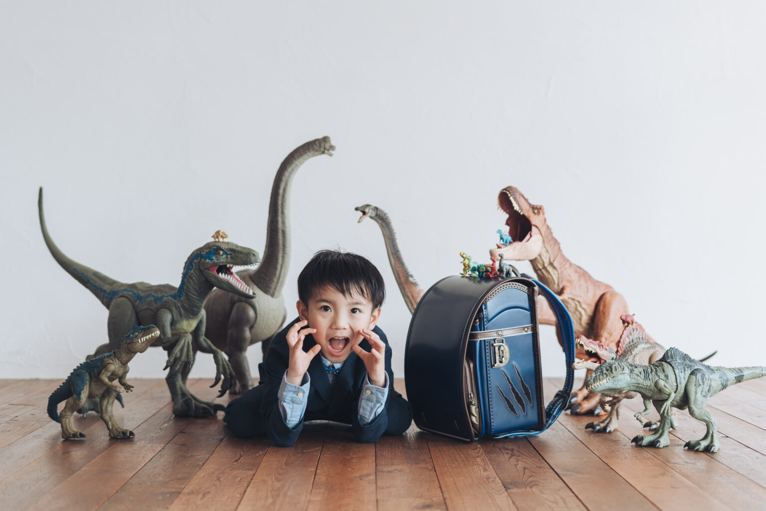 ランドセルと一緒に撮る入学記念写真